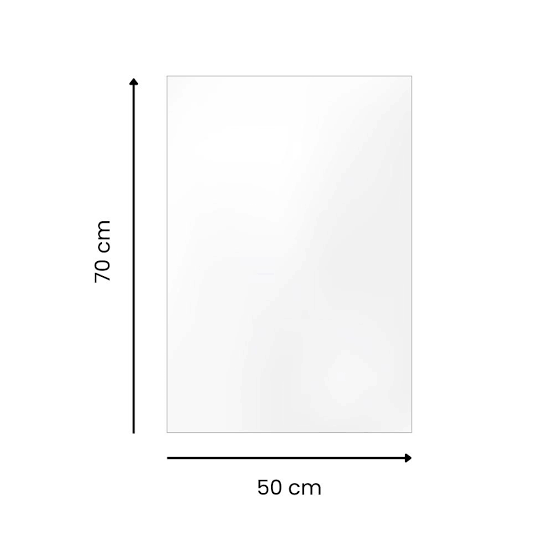 Plaque plexiglas 8 mm 70x50 cm